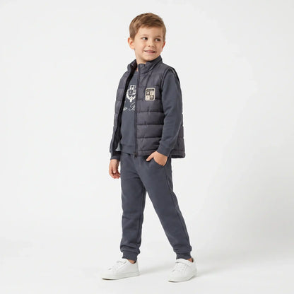 Coat of Arms Puffer Vest Set