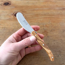 Laguiole Butter knife, Olive wood handle