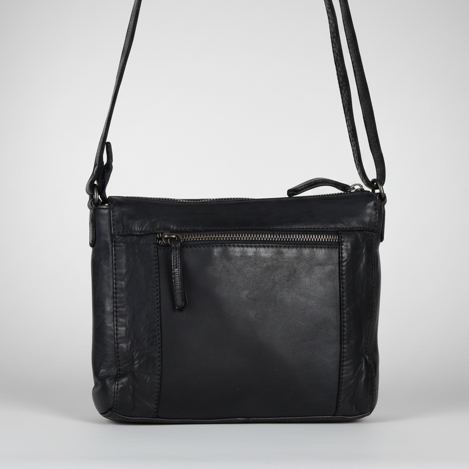 Sac en cuir à bandoulière MET Organizer