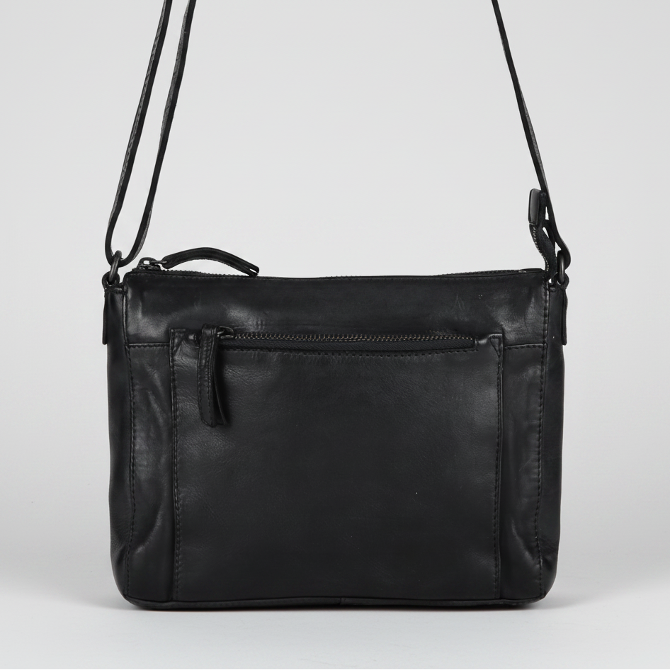 Sac en cuir à bandoulière MET Organizer
