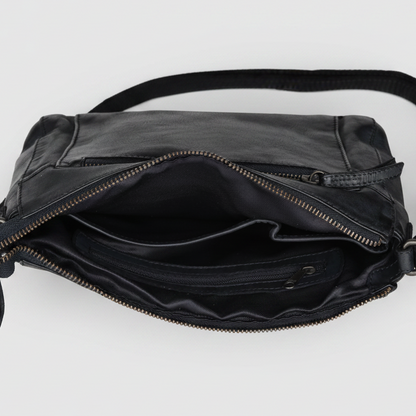 Sac en cuir à bandoulière MET Organizer