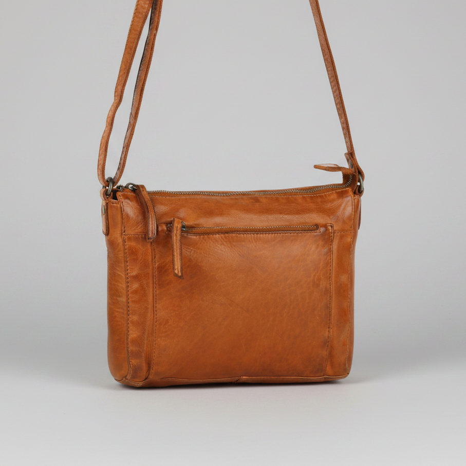 Sac en cuir à bandoulière MET Organizer