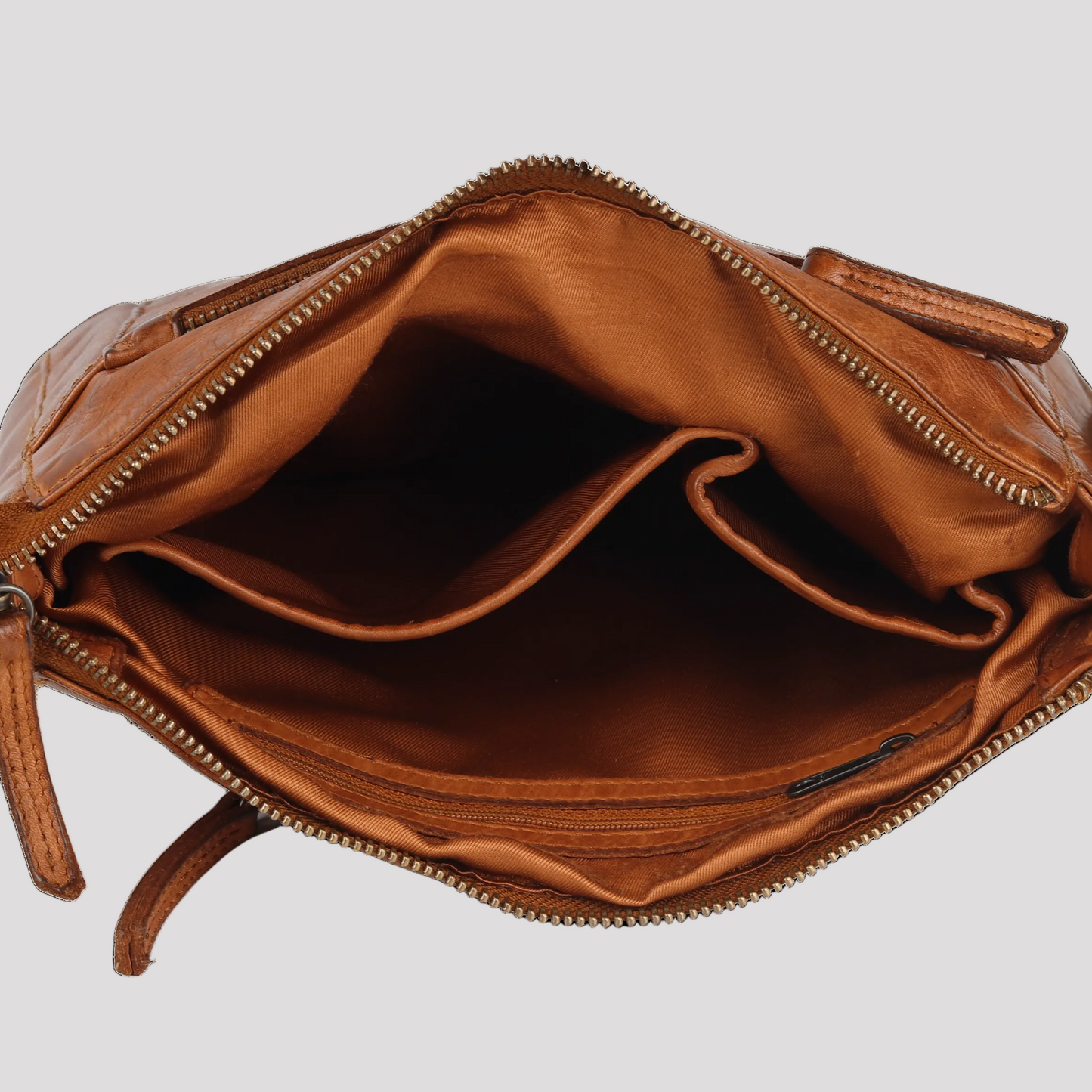 Sac en cuir à bandoulière MET Organizer