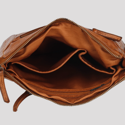 Sac en cuir à bandoulière MET Organizer