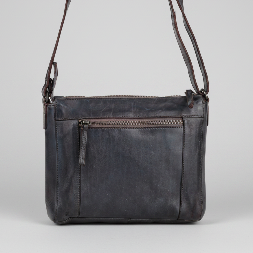 Sac en cuir à bandoulière MET Organizer