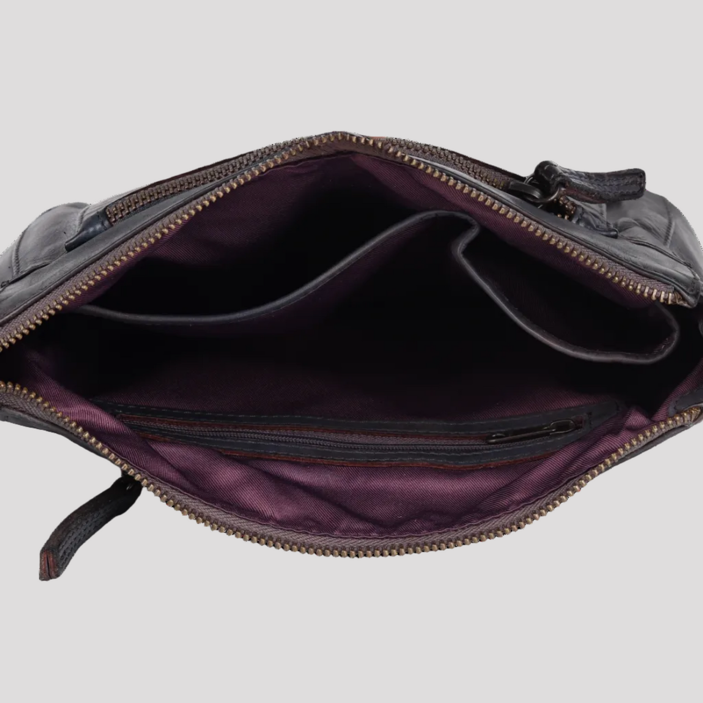 Sac en cuir à bandoulière MET Organizer