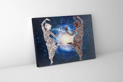 Décoration murale sur toile - Symétrie - Œuvre imprimée