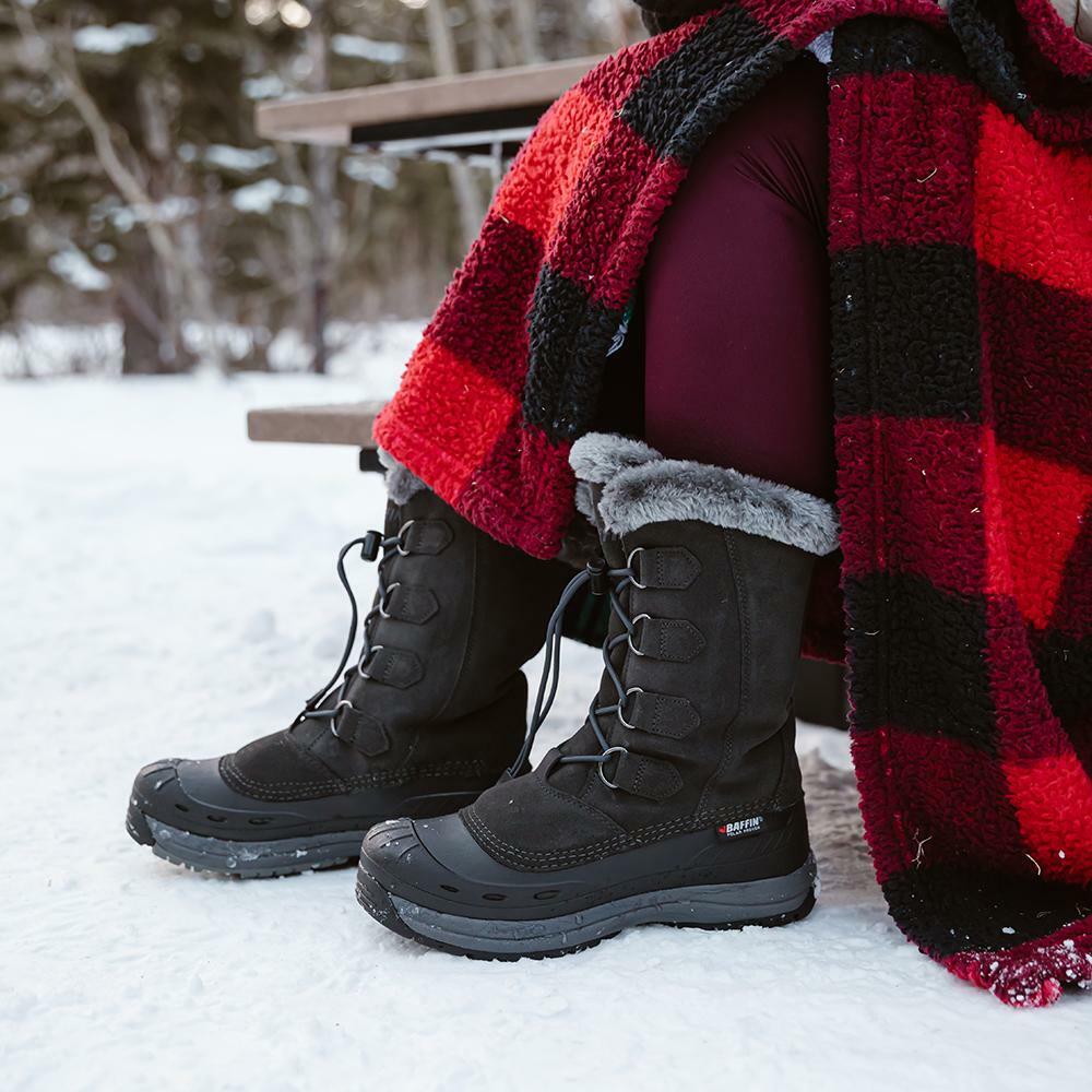 Bottes d'hiver imperméables Baffin Chloe pour femme -40 taille 6 noir