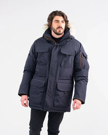 Parka en duvet pour homme Atka -40 d'Outdoor Survival Canada, bleu Cold Lake, 2XL - EN EXPOSITION