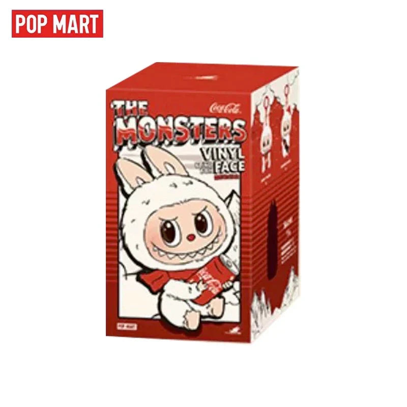 THE MONSTERS Labubu avec COCA COLA Series Figurines en peluche vinyle, boîte aveugle