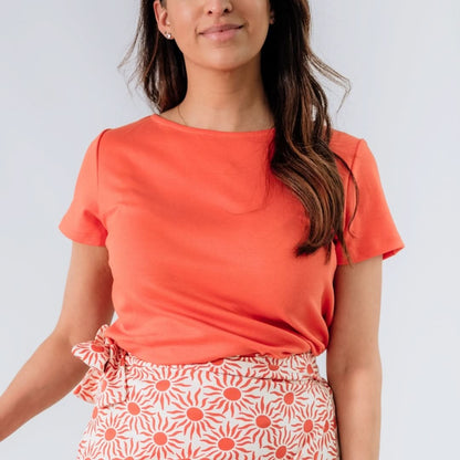 Ladies Bamboo Wrap Skirt | Saltwater Floral