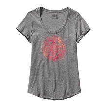 T-shirt Patagonia à col rond pour femme en coton biologique Sun Rose, taille : petit