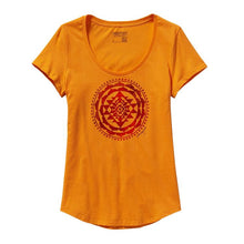 T-shirt Patagonia à col rond pour femme en coton biologique Sun Rose, taille : petit