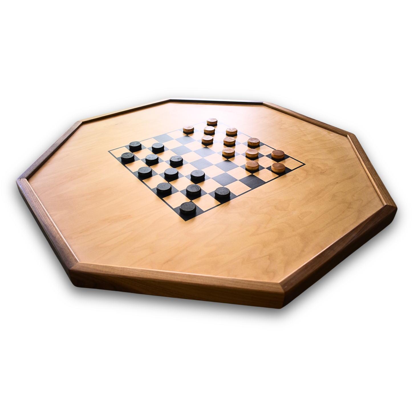 Le Walnut Grove par Crokinole Canada - Jeu de Crokinole Traditionnel