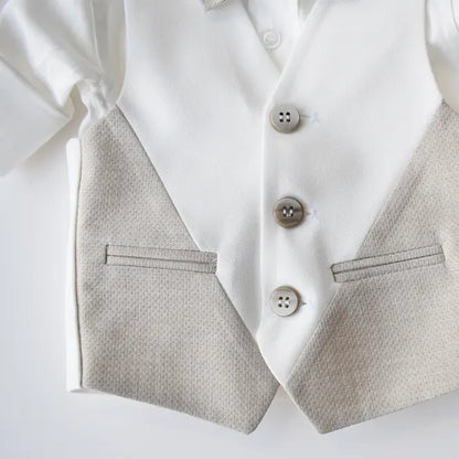 Ensemble Gilet de Cérémonie pour Garçons Italian Stallion