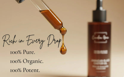 Canadian Grace Huile de Ricin Noire de Jamaïque 100 % Biologique – Pour la Croissance des Cheveux, les Bords et la Force des Racines