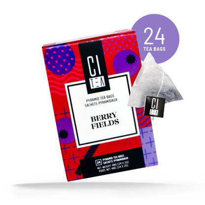 Berry Fields, Tisane en sachets pyramidaux Berry Tea