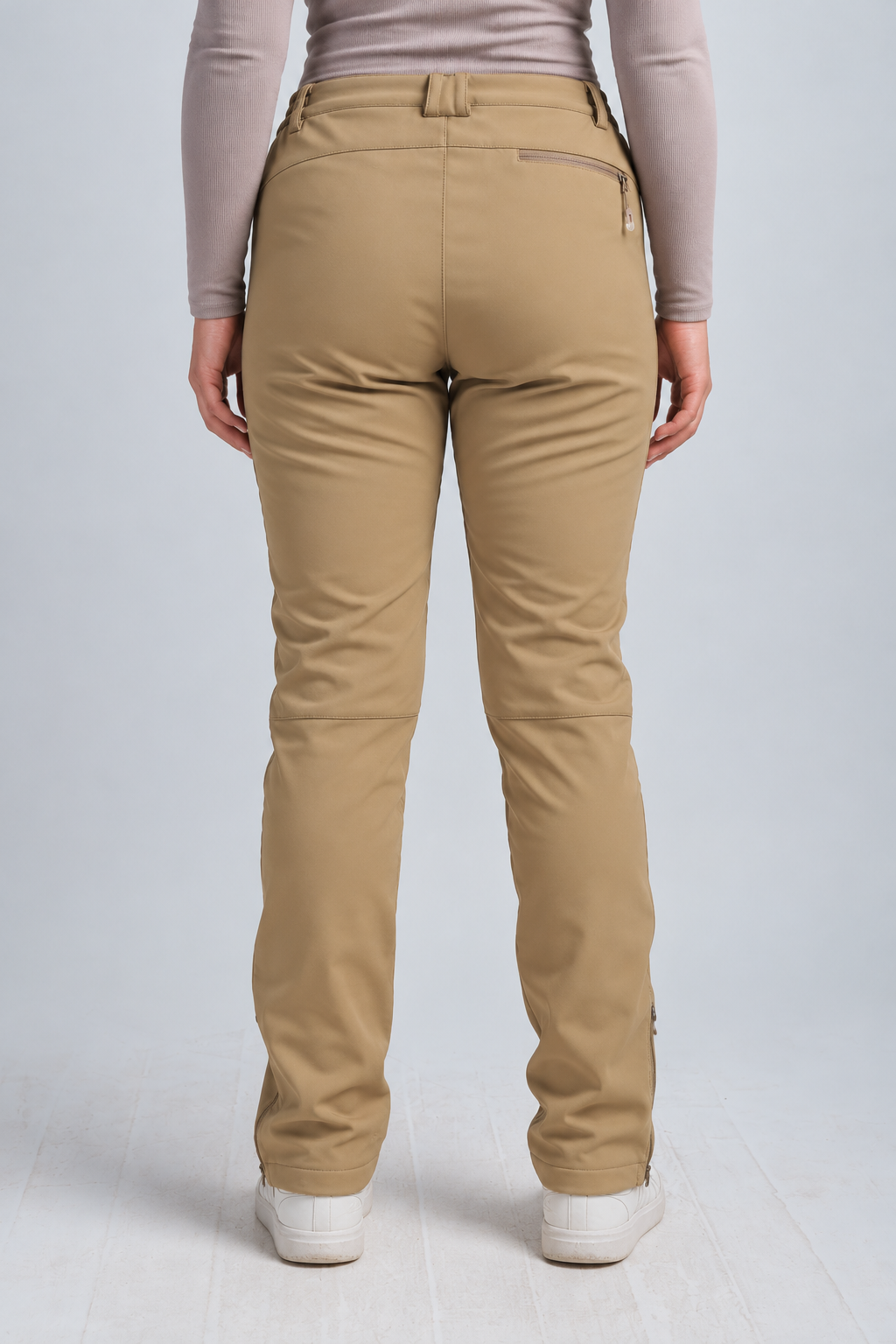 [Khaki] Women's High Waist V2 Adventure Water Resistant Pants