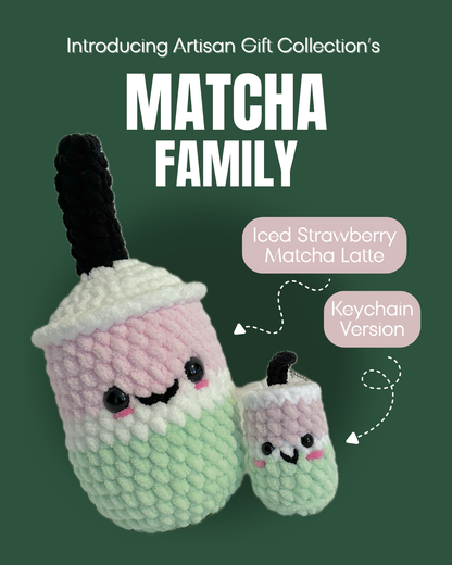 Crochet Matcha Family - Choose your flavour!