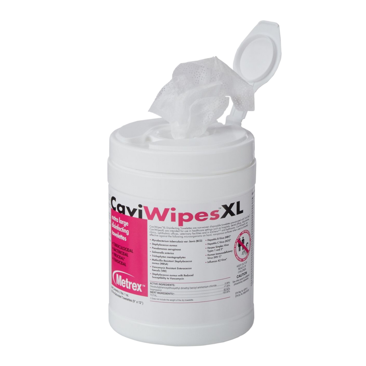 CaviWipes XL Disinfecting Towelettes