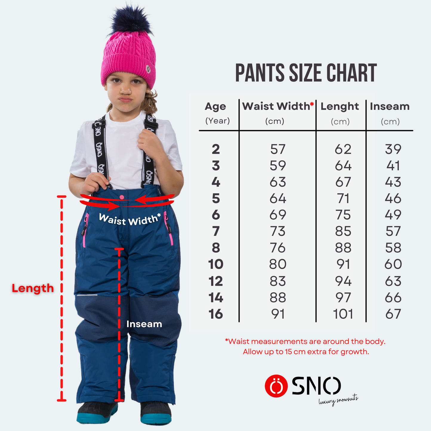 Combinaison de ski de luxe Siena - Veste et pantalon de neige