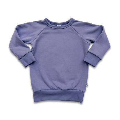 Youth Bamboo Fleece Raglan Pullover | Navy