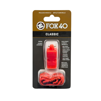 Fox 40 Classic Whistle with Lanyard