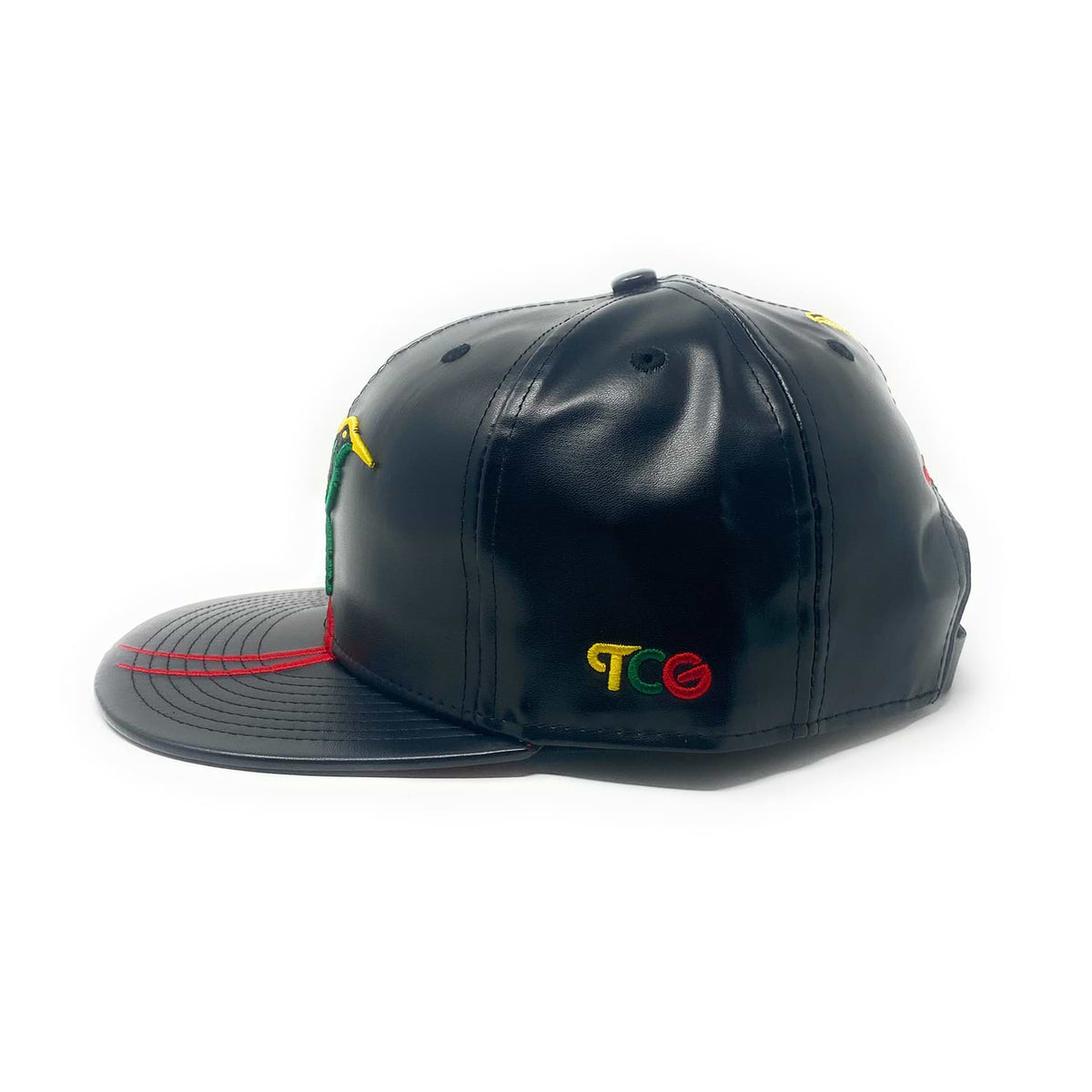 The Doctor Bird - Jamaica - The Cap Guys TCG / Inspired Exclusives PU Rasta Edition Strapback