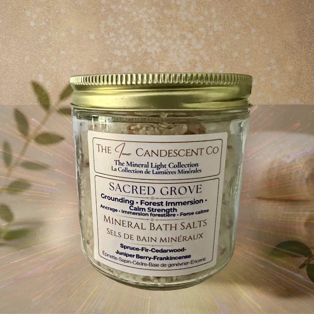 SACRED GROVE | Grounding forest magnesium & mineral rich bath salts | Foot soaks