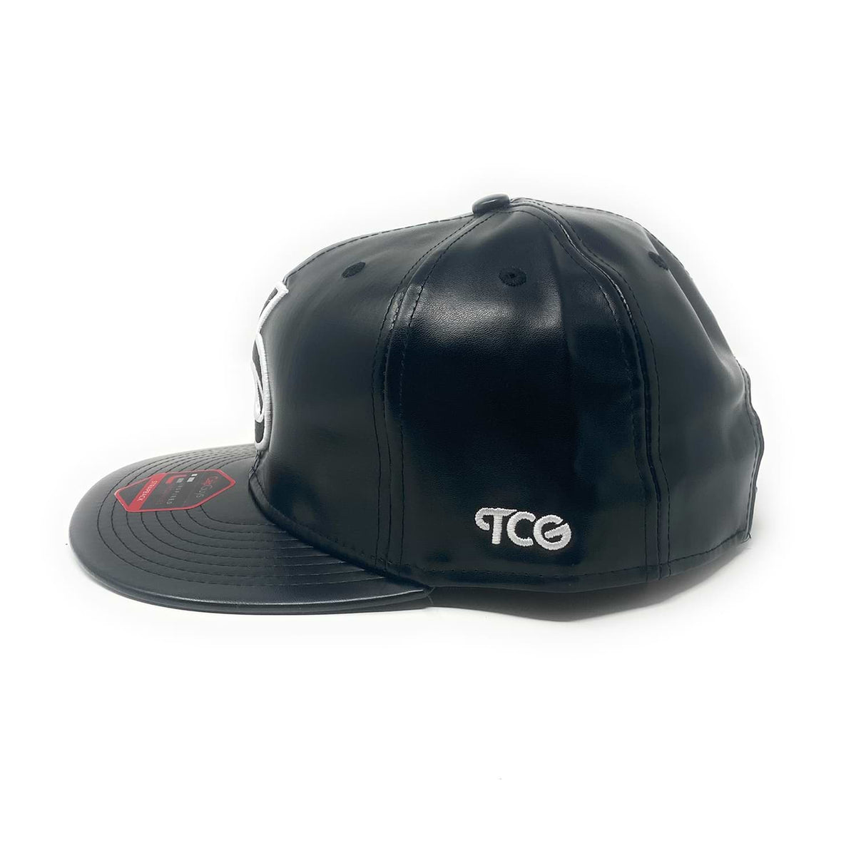 6 Visions - The Cap Guys TCG / Inspired Exclusives PU Black/White Strapback Cap