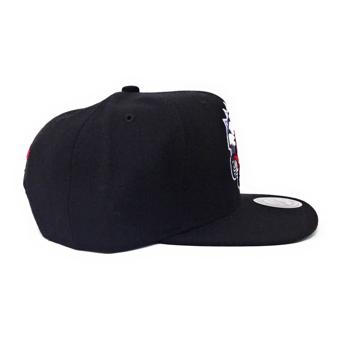 Casquette Mitchell & Ness Toronto Raptors Retro Logo Rouge/Violette/Noire