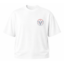 T-SHIRT OVERSIZE KISS MY BOOTS | Blanc