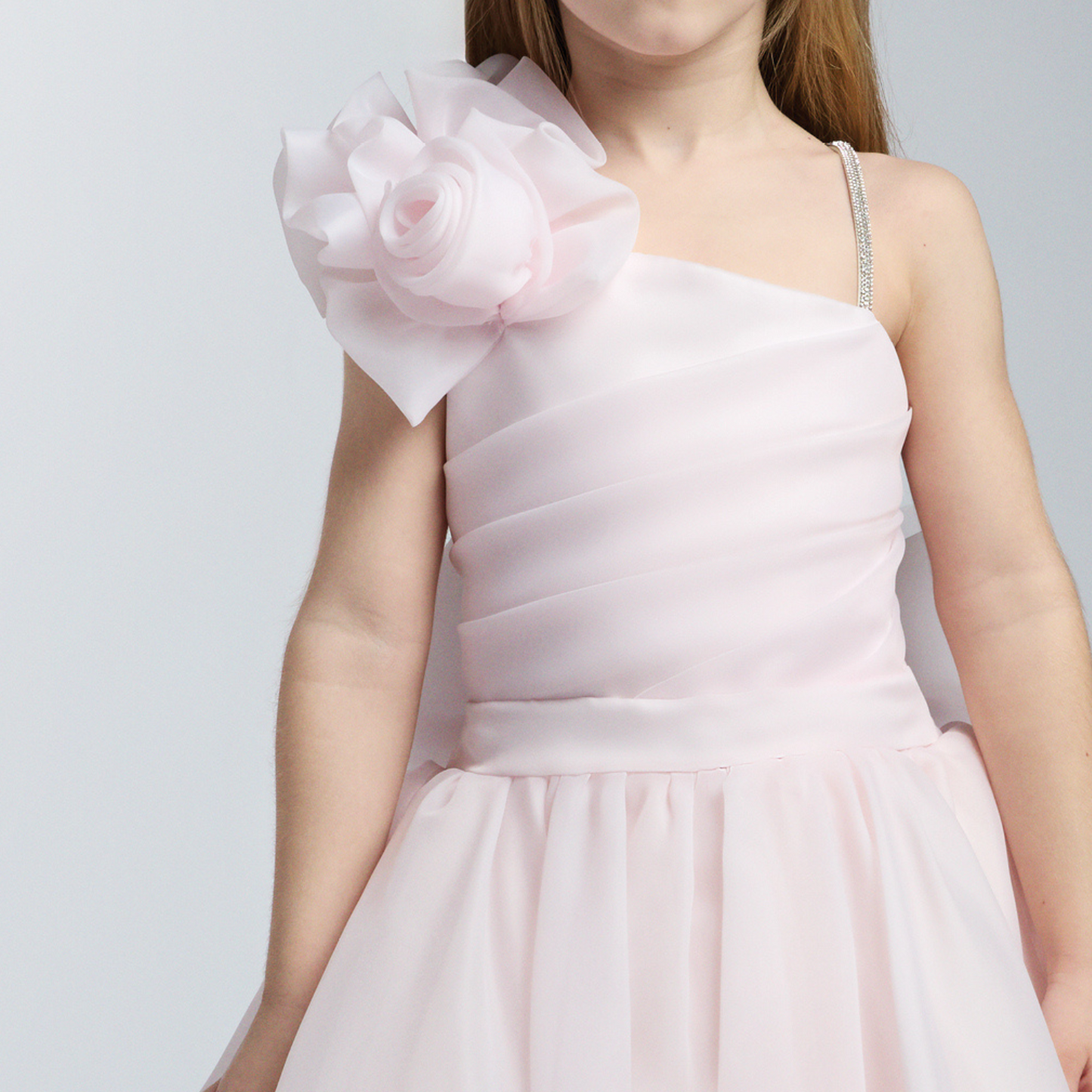 Robe de soirée élégante pour filles Majestic Bloom