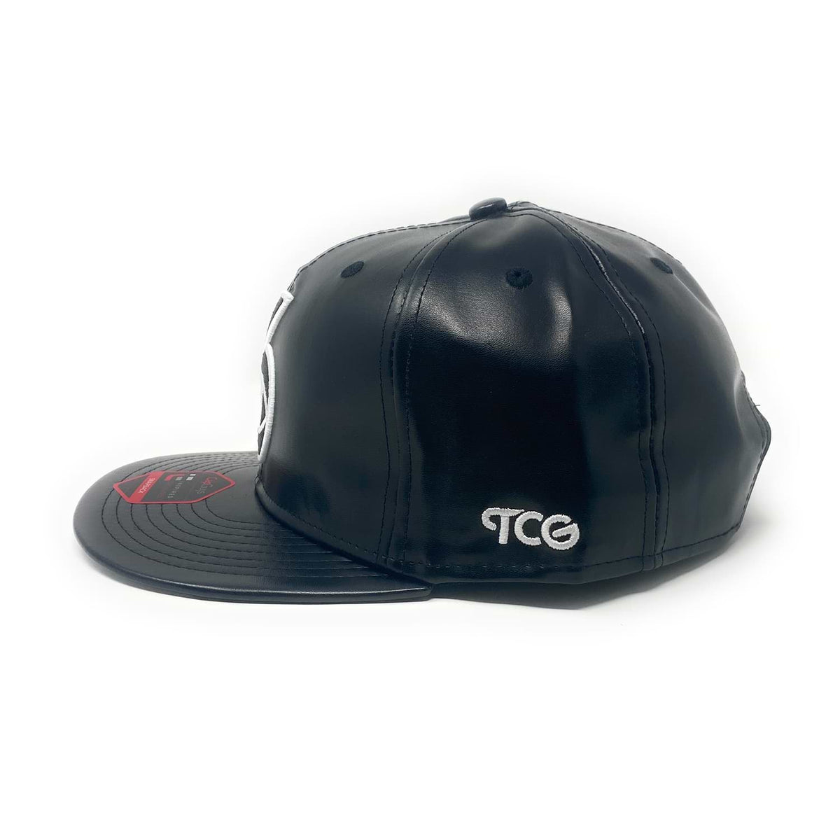 6 Visions - The Cap Guys TCG / Inspired Exclusives PU Black/White Snapback Cap
