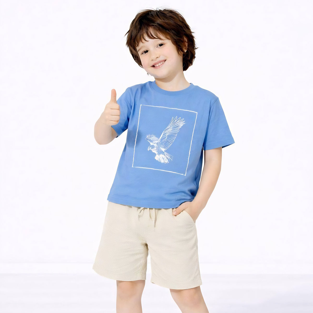 Eagle Breeze Boys Shorts Set