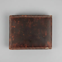 Men’s Cow Leather Canada Embossed Bifold Wallet