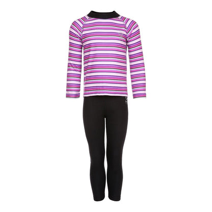 Ensemble sous-vêtements thermique Kombi Body 3 polaire douce imprimé pour enfant unisexe