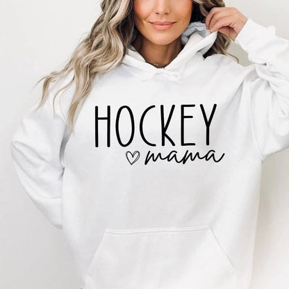 T-shirt, sweat-shirt col rond et sweat à capuche Hockey Mama – Rustic Girls