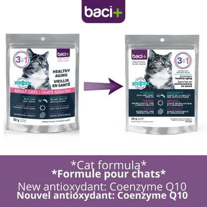 3-en-1 – Soutien Articulaire, Digestif & Cardiaque pour Chats Seniors