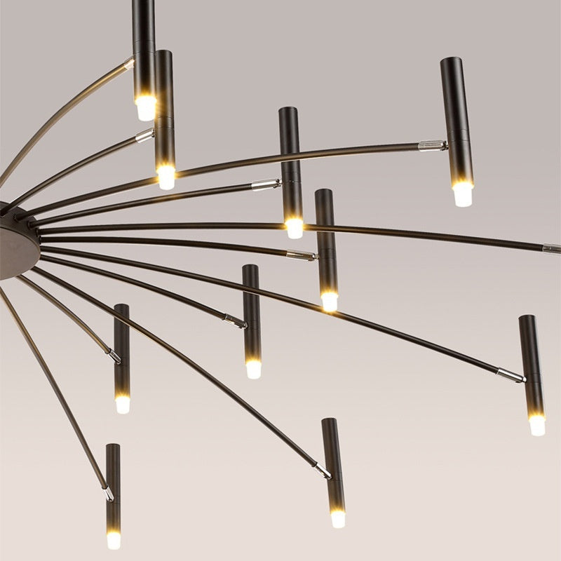 Lustre style nordique simple et moderne, tendance, minimaliste et créatif