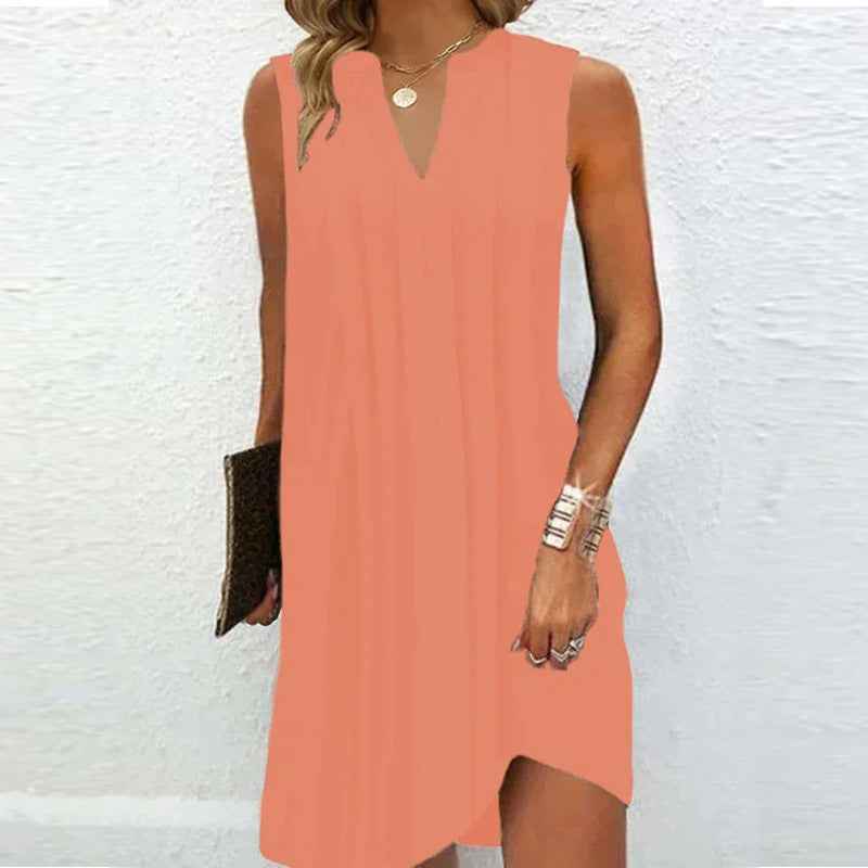Robe plissée multi-pli pour femme