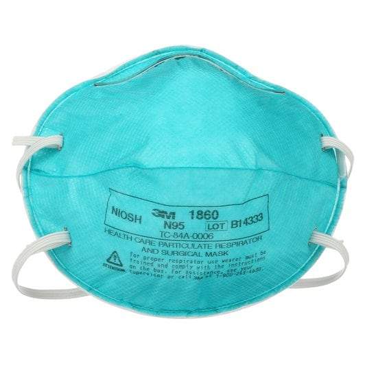 N95 Healthcare Masks 1860 & 1860s (20/ Box)