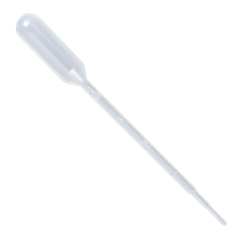 Pipette en plastique de 3 ml