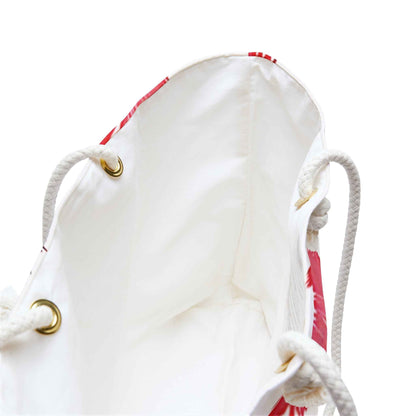 Sac de week-end avec motif de baisers au rouge à lèvres | Sac de voyage imprimé lèvres | Grand cabas