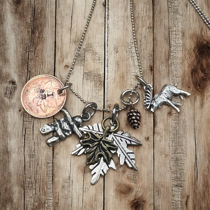 Collier Penny JE SUIS CANADIEN
