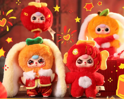 Poupées en peluche de la série Nouvel An chinois de Bébé Trois