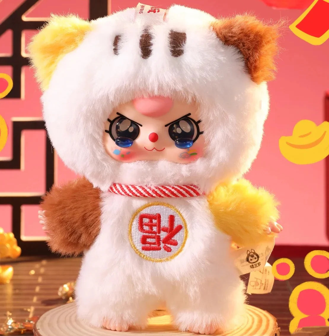 Poupées en peluche de la série Nouvel An chinois de Bébé Trois