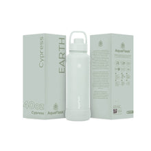 AquaFlask Earth Collection 40oz Insulated Stainless Steel Water Bottle – Hot & Cold, Leak-Proof, Reusable