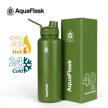 Bouteilles d'eau isothermes AquaFlask Original 1080 ml (40 oz)