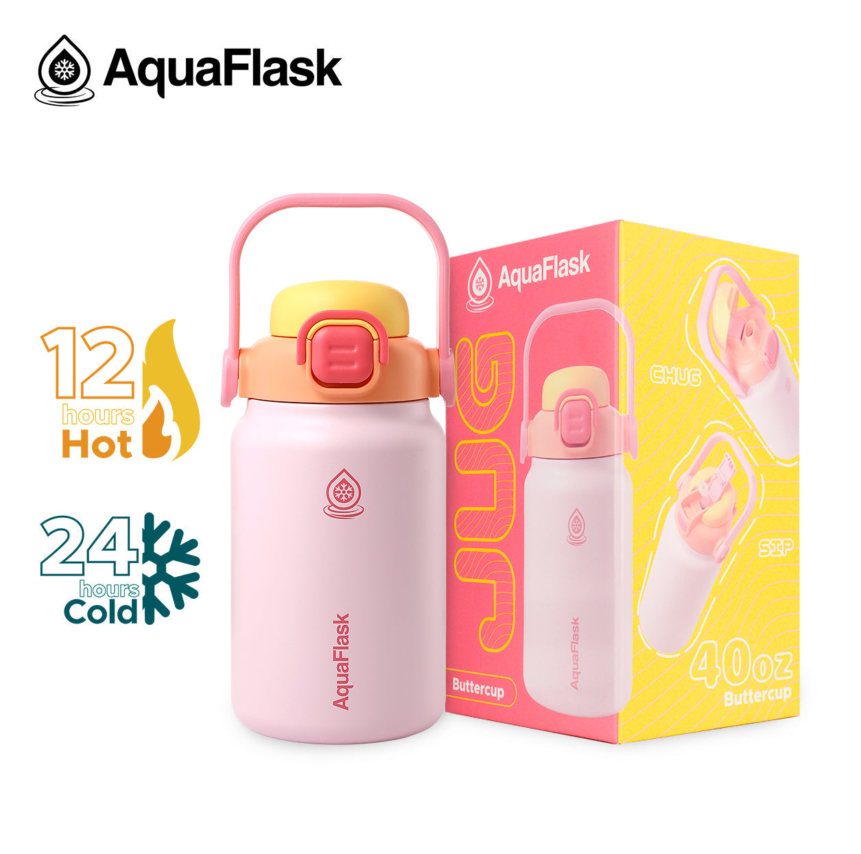 Gourde AquaFlask 1,18 L (40 oz)